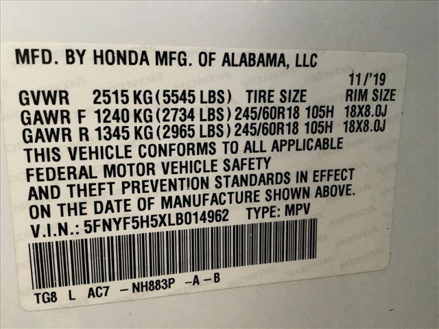 Used 2020 Honda Pilot EX-L image 23