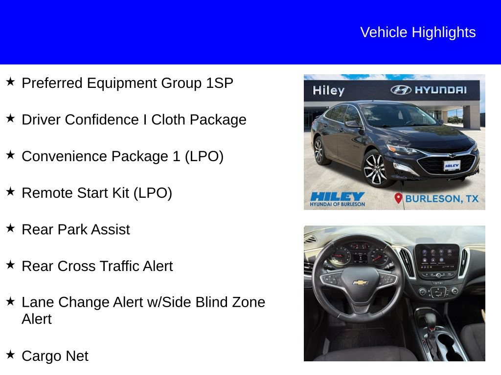 Used 2022 Chevrolet Malibu RS FWD image 9