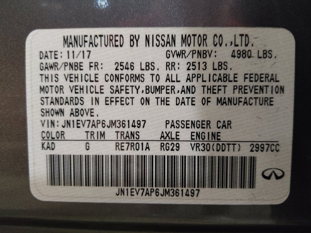 Used 2018 INFINITI Q50 Sport w/ Cargo Package (L95) RWD image 33