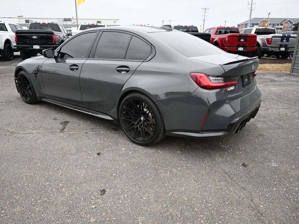 Used 2022 BMW M3 Competition w/ M Carbon Exterior Package AWD/4WD image 9