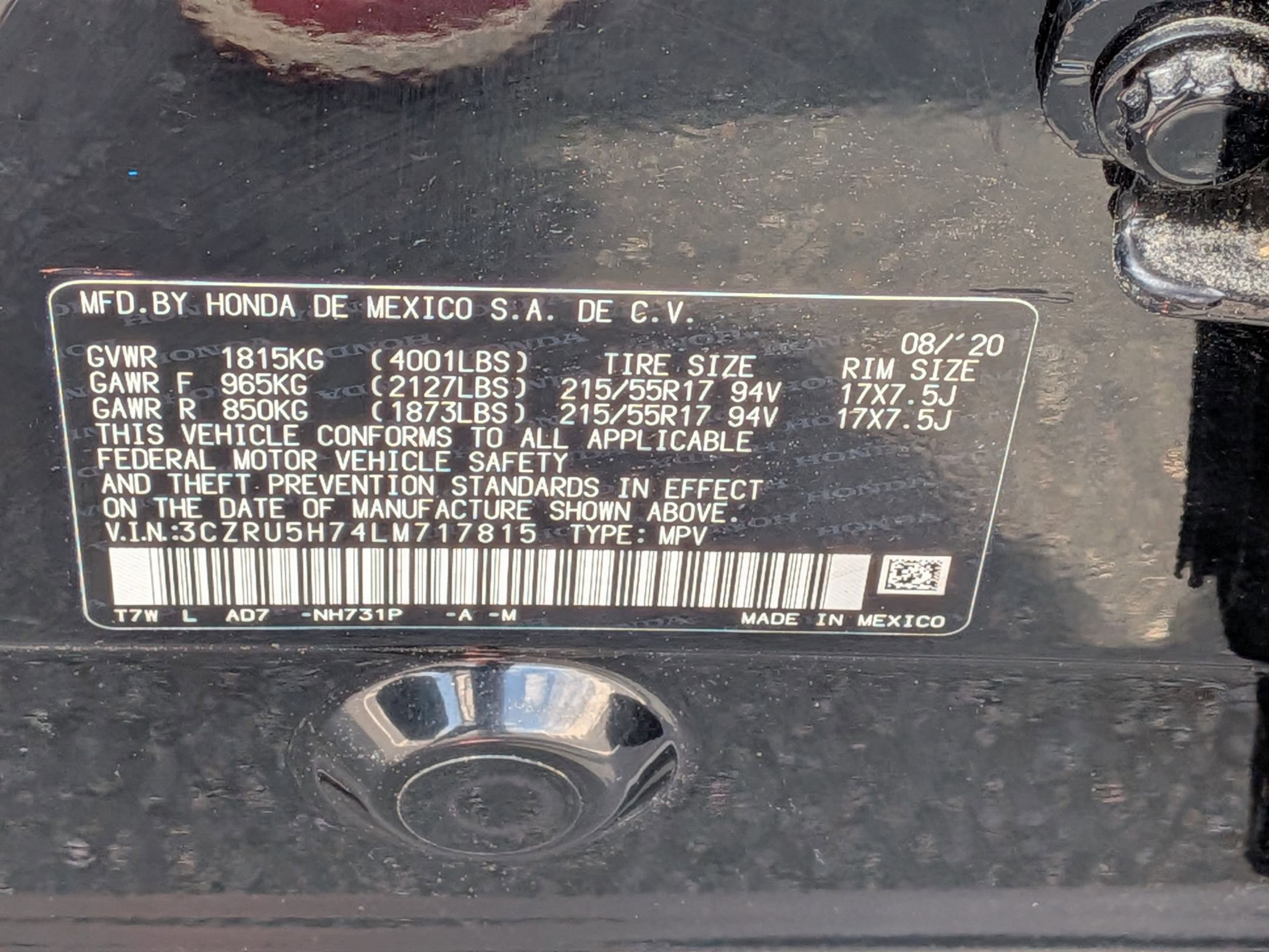 Used 2020 Honda HR-V EX-L image 38