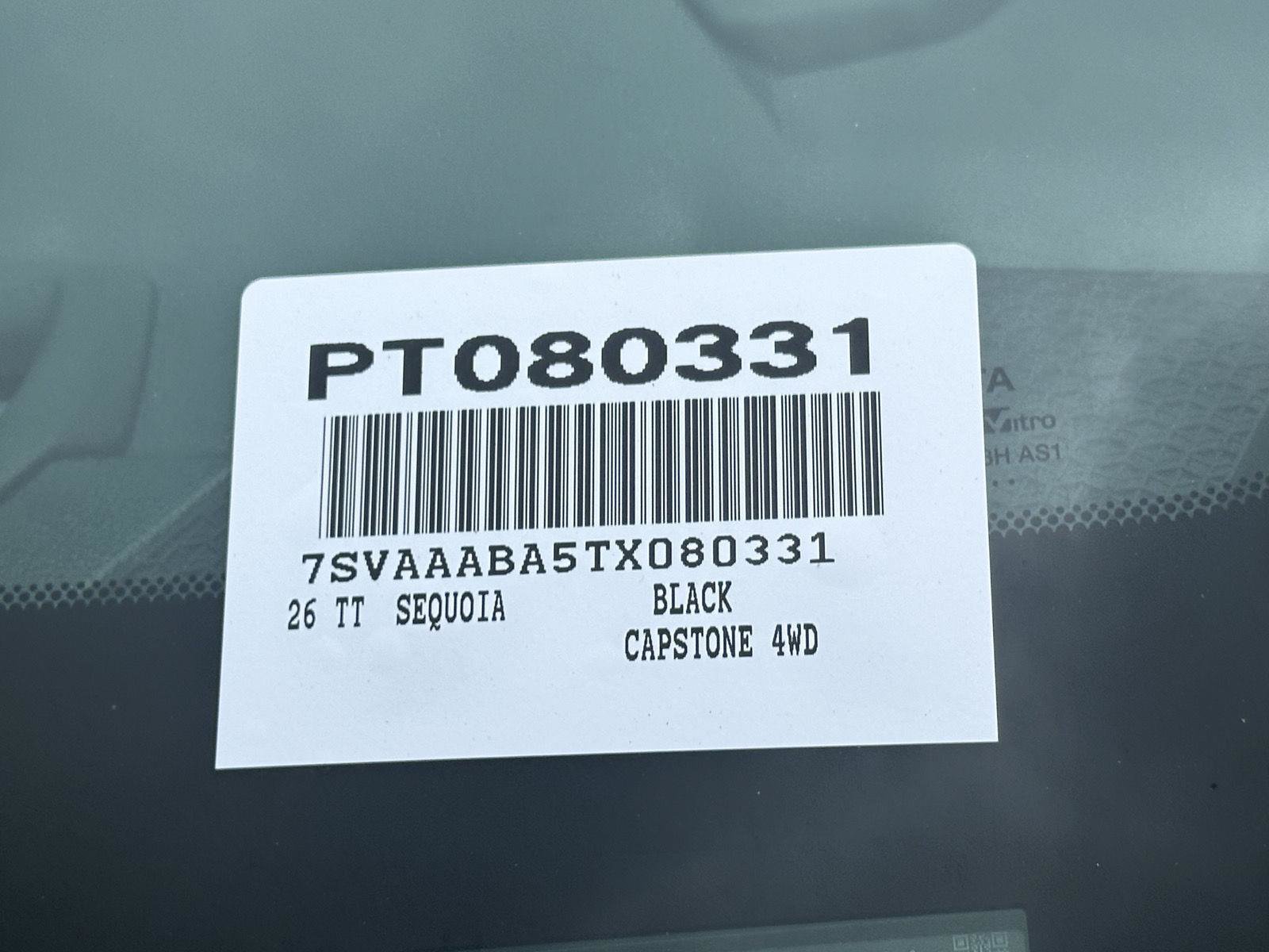 Certified 2026 Toyota Sequoia Capstone AWD/4WD image 14