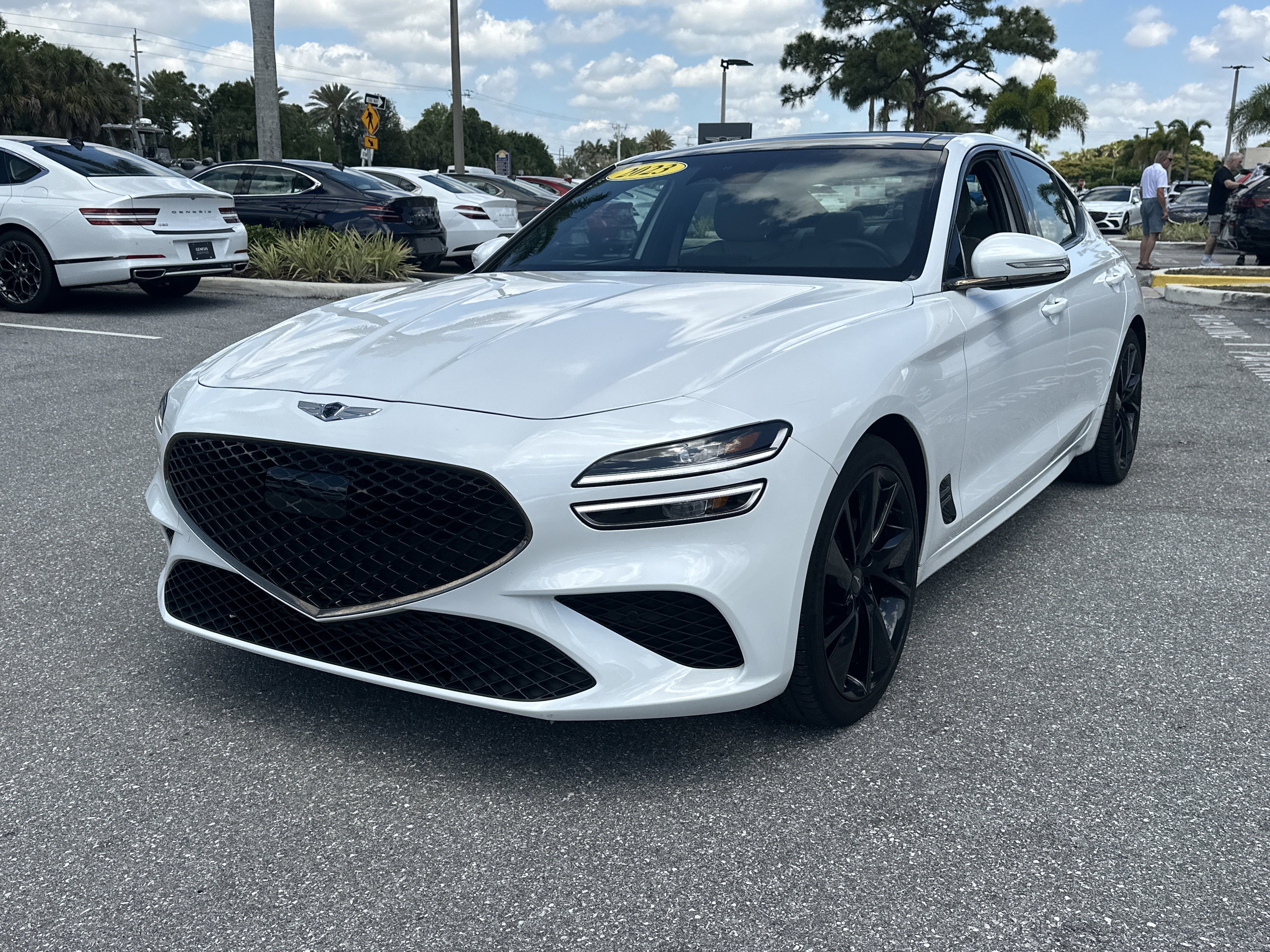 Certified 2023 Genesis G70 2.0T w/ Sport Prestige Package RWD image 3