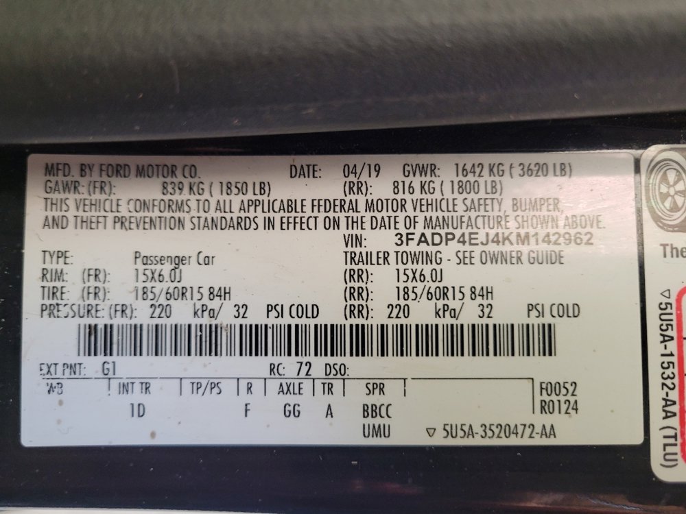 Used 2019 Ford Fiesta SE image 33