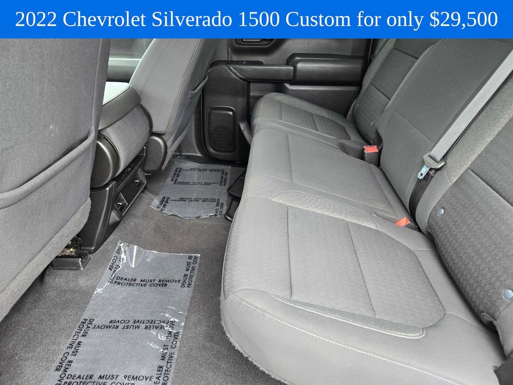 Used 2022 Chevrolet Silverado 1500 Custom w/ Safety Confidence Package AWD/4WD image 16
