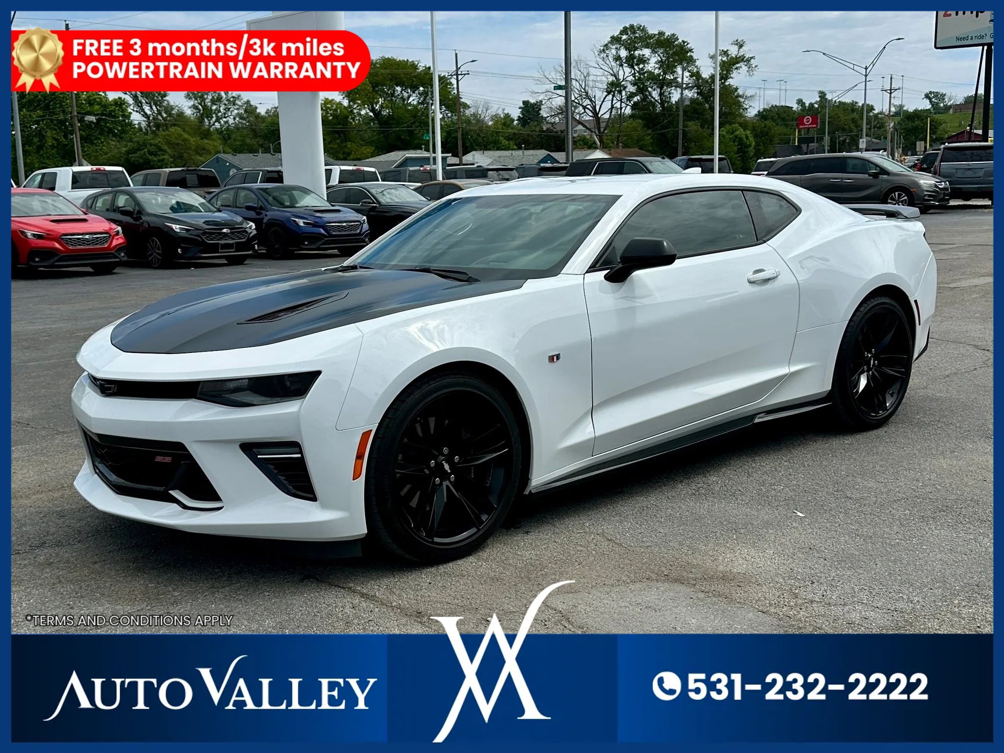 Used 2017 Chevrolet Camaro SS RWD image 3