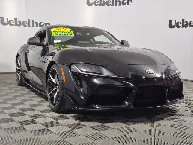 Certified 2021 Toyota Supra Premium w/ Driver Assist Package RWD image 1