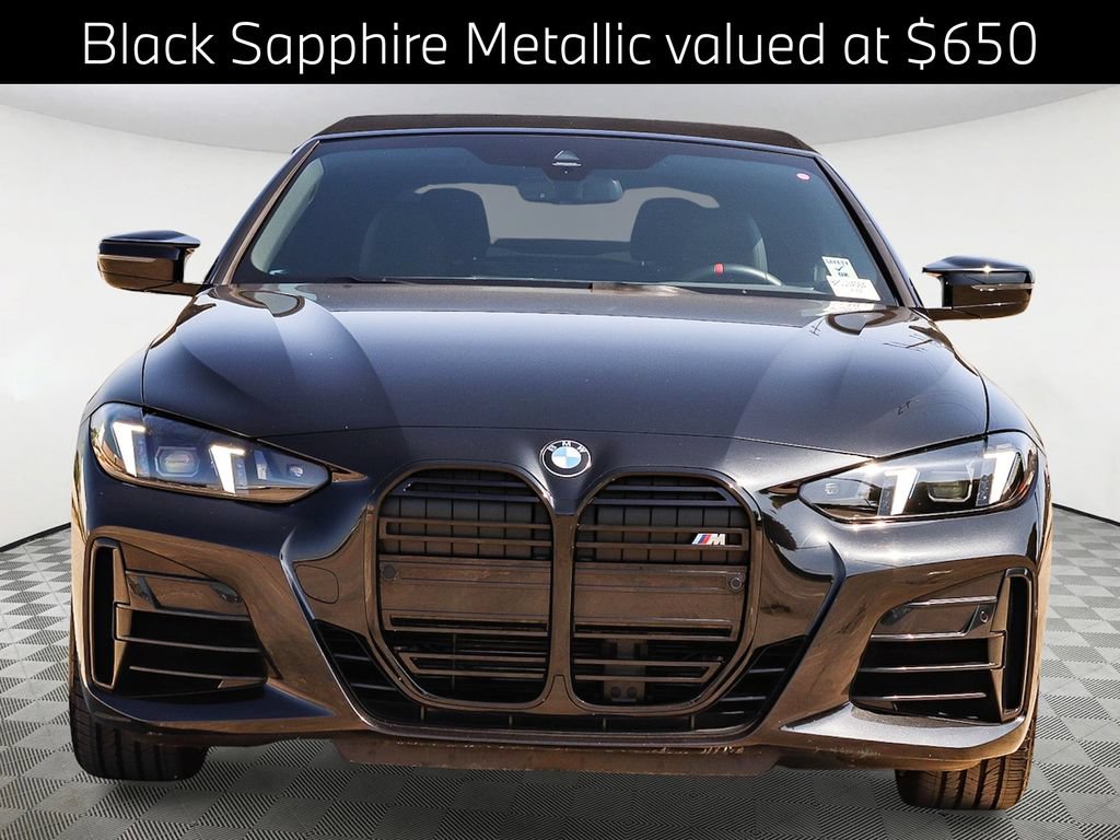 Certified 2025 BMW M440i Convertible w/ Shadowloine Package RWD image 2