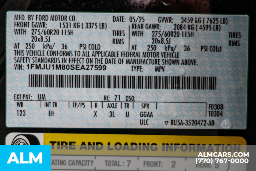 Used 2025 Ford Expedition Platinum AWD/4WD image 64