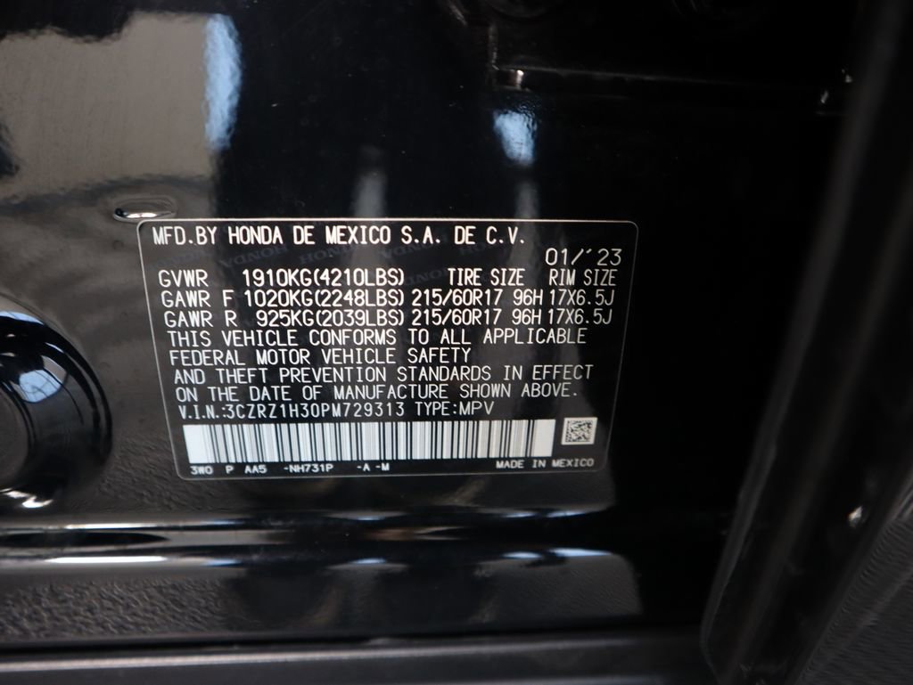 Certified 2023 Honda HR-V LX image 35