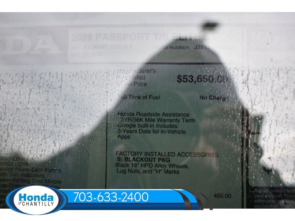 New 2026 Honda Passport TrailSport Elite image 39