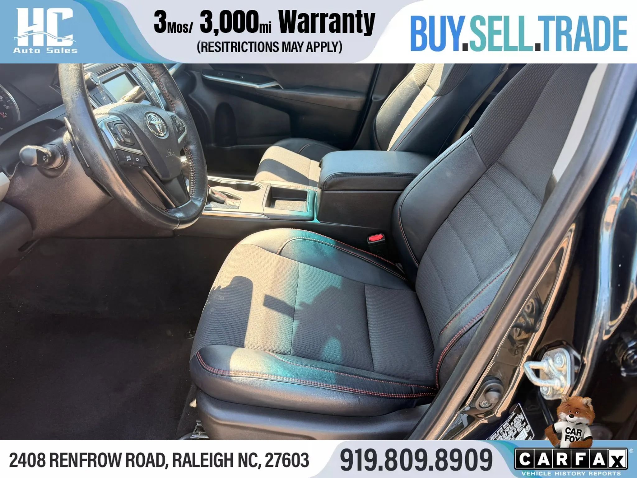 Used 2016 Toyota Camry SE FWD image 11