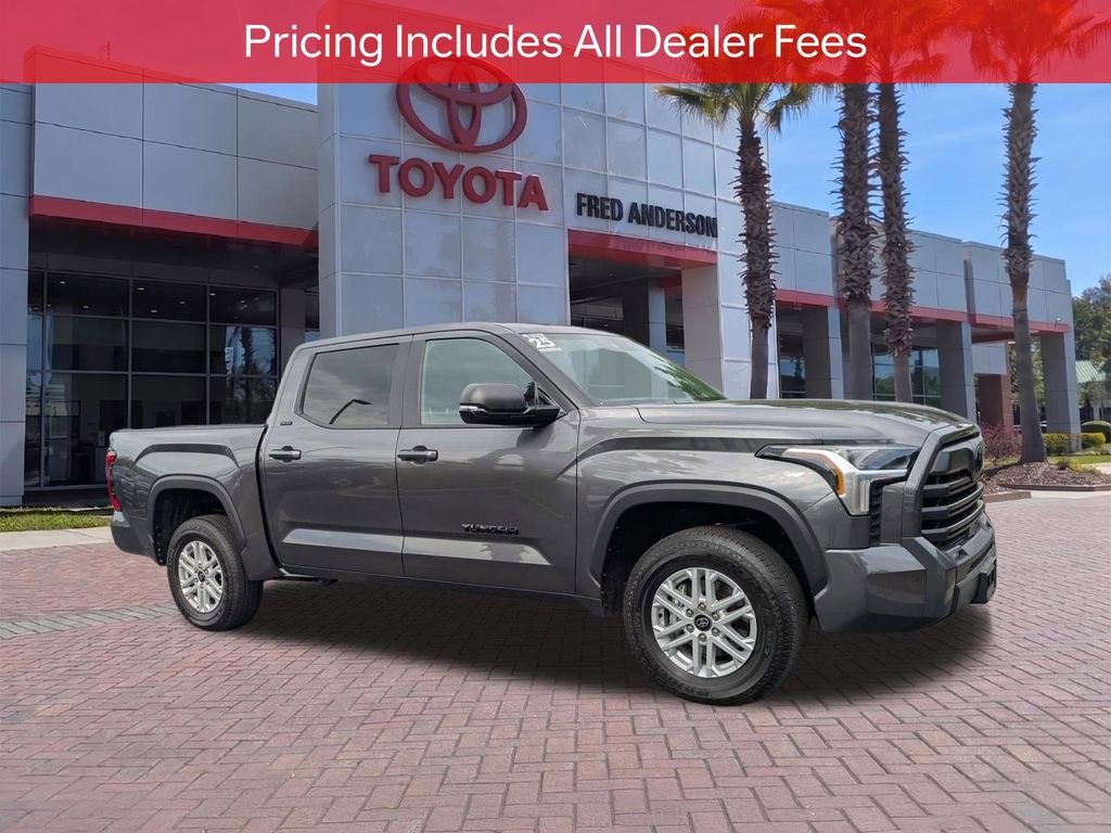 Certified 2025 Toyota Tundra SR5 w/ SR5 Premium Package AWD/4WD image 1