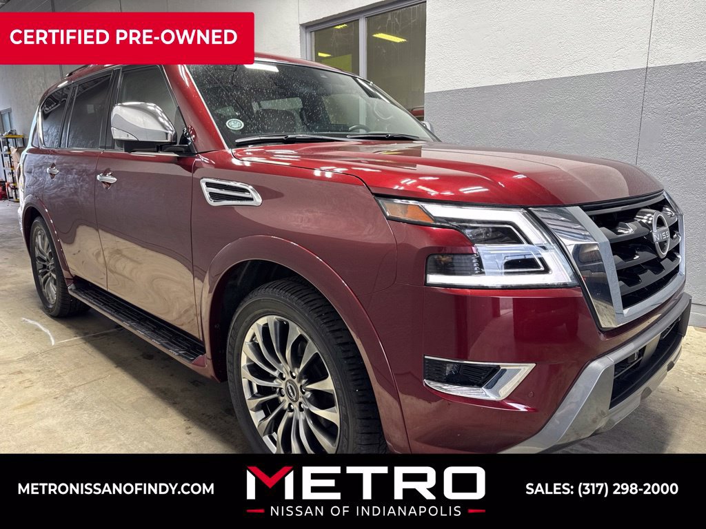 Used 2023 Nissan Armada Platinum w/ Captain's Chairs Package AWD/4WD image 6