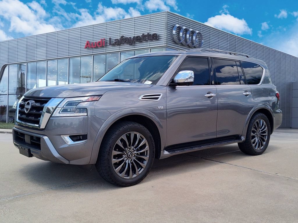Used 2022 Nissan Armada Platinum RWD video 1