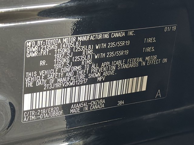 Used 2019 Toyota RAV4 Adventure AWD/4WD image 29