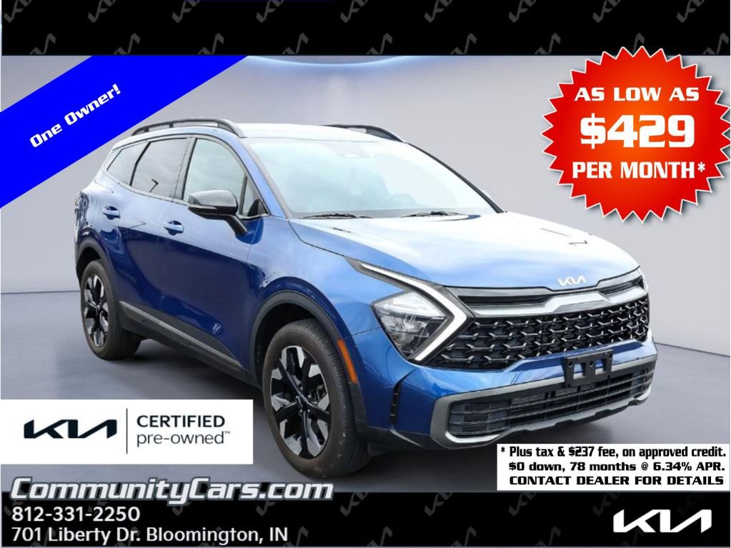 Certified 2023 Kia Sportage X-Line