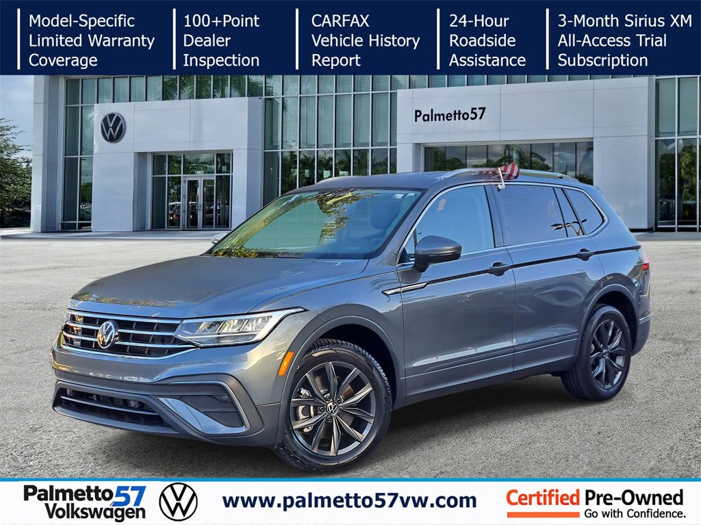 Used 2022 Volkswagen Tiguan SE w/ Panoramic Sunroof Package