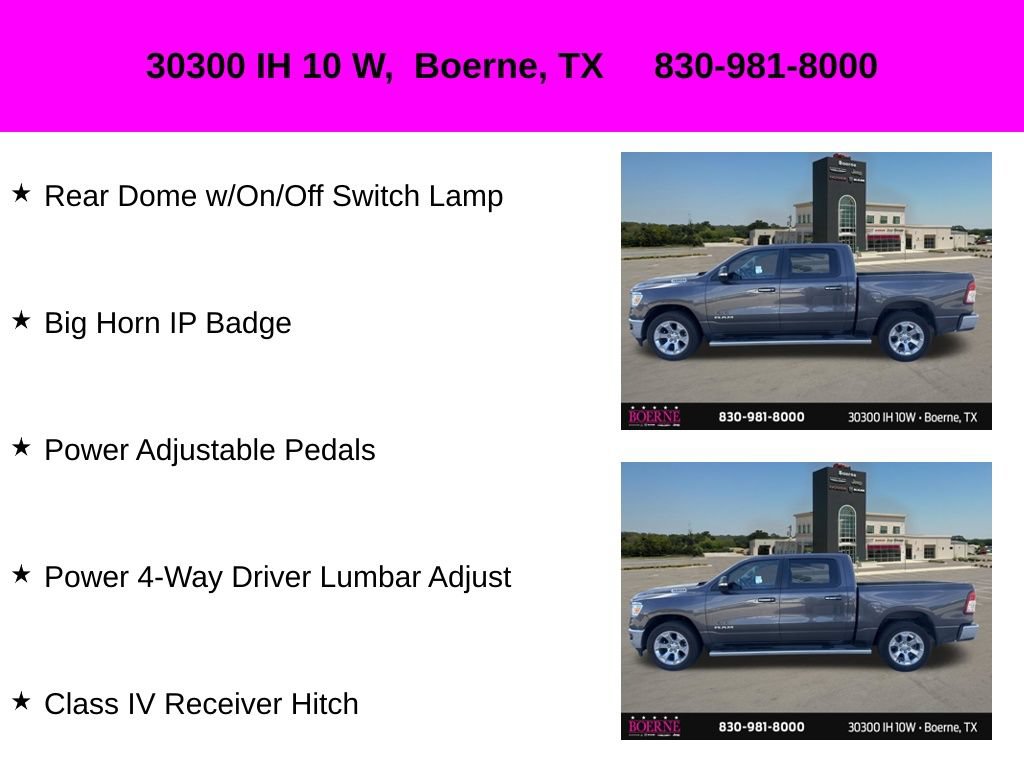 Used 2020 RAM 1500 Big Horn RWD image 22
