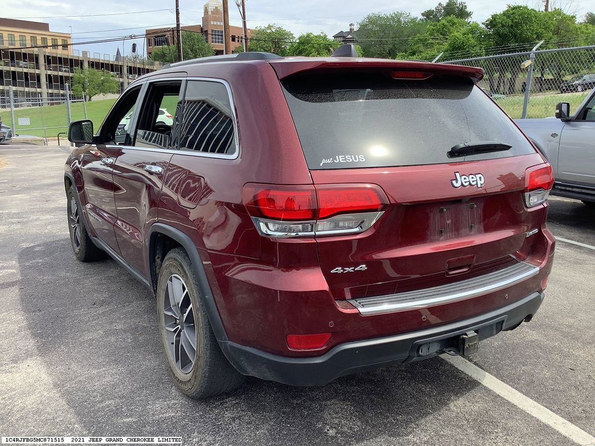 Used 2021 Jeep Grand Cherokee Limited w/ Premium Lighting Group AWD/4WD image 5