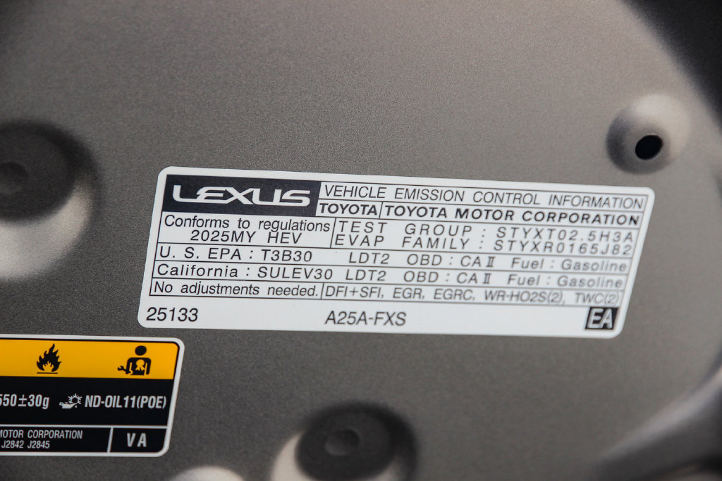 Certified 2025 Lexus NX 350h AWD w/ Cold Area Package image 28