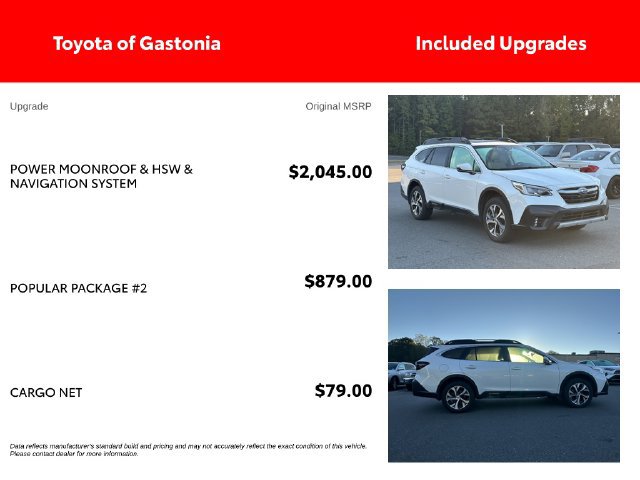 Used 2021 Subaru Outback Limited w/ Popular Package #2 AWD/4WD image 4