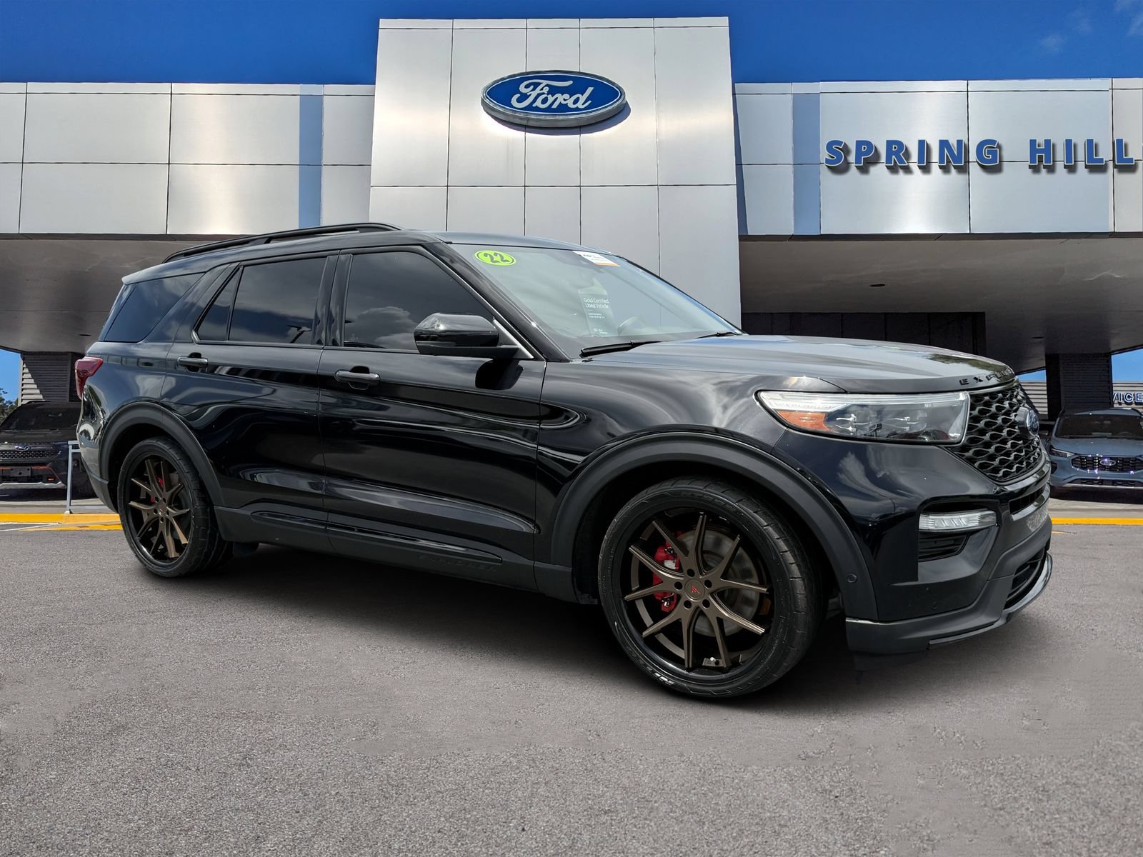 Certified 2022 Ford Explorer ST w/ Equipment Group 401A AWD/4WD image 1