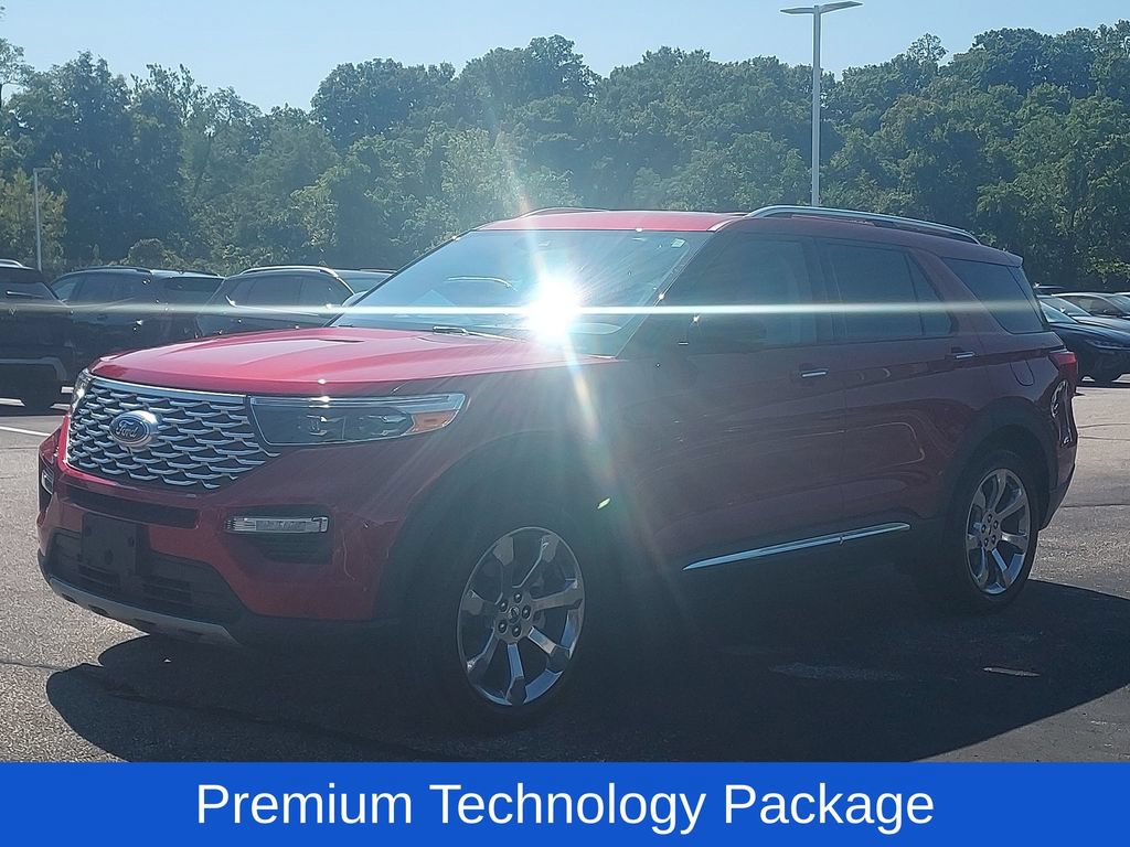 Used 2020 Ford Explorer Platinum w/ Premium Technology Package AWD/4WD image 3