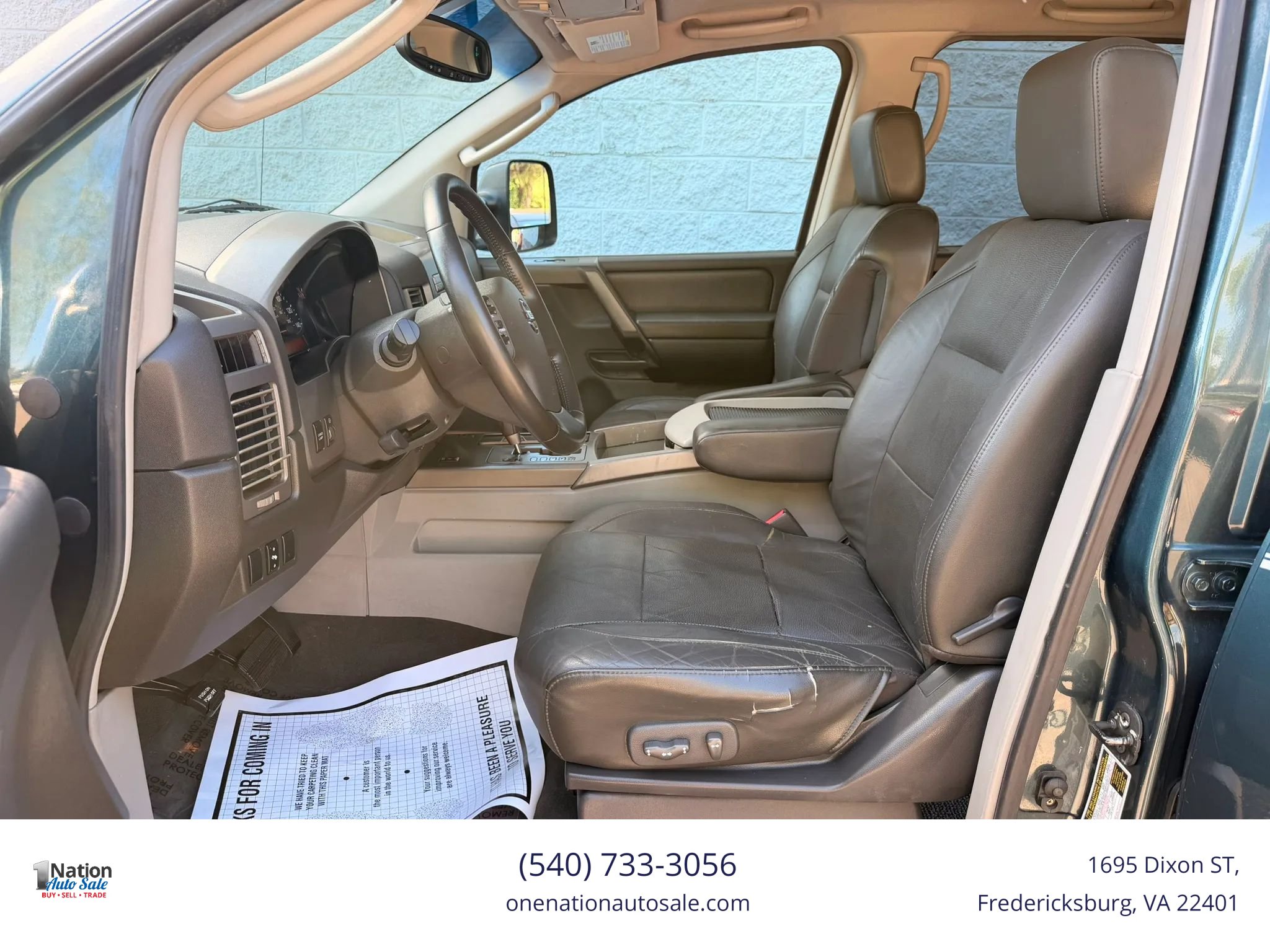 Used 2004 Nissan Titan LE w/ (Tow) Big Tow Pkg AWD/4WD image 11