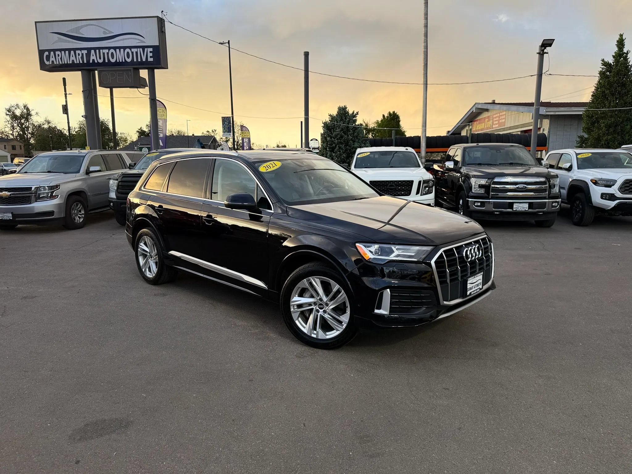 Used 2021 Audi Q7 2.0T Premium Plus w/ Premium Plus Package AWD/4WD image 2