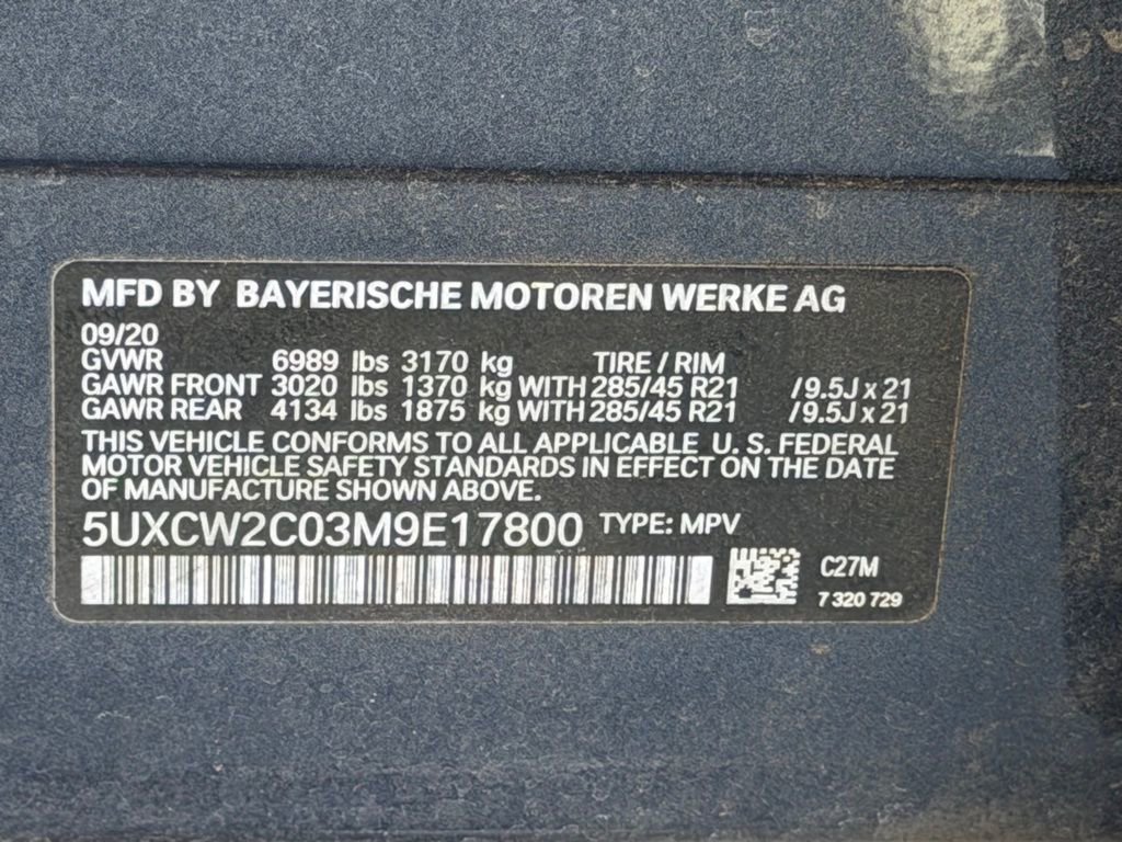 Used 2021 BMW X7 xDrive40i w/ Dynamic Handling Package AWD/4WD image 34