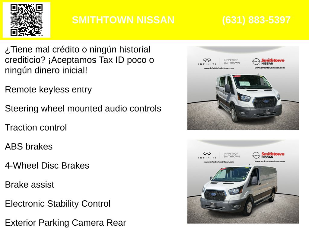 Used 2025 Ford Transit 250 Low Roof w/ Exterior Upgrade Package RWD image 4