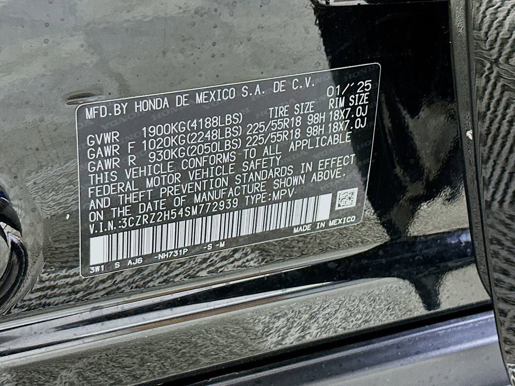 Certified 2025 Honda HR-V Sport image 27