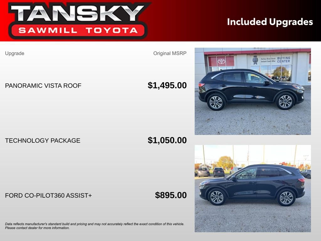 Used 2021 Ford Escape SEL w/ Technology Package image 32