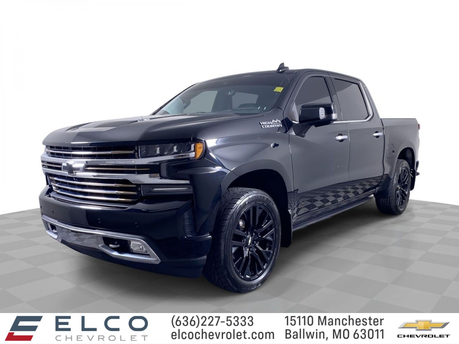Certified 2021 Chevrolet Silverado 1500 High Country w/ Technology Package AWD/4WD image 1
