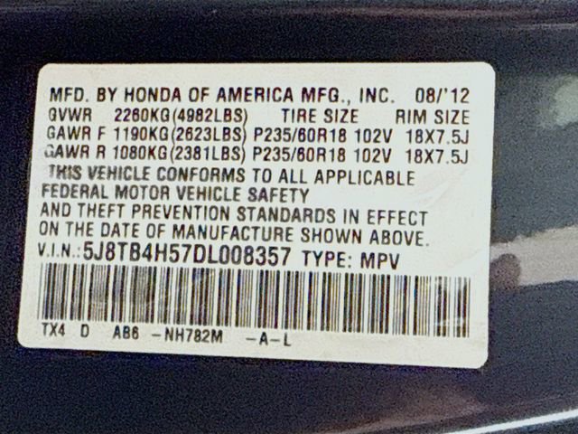 Used 2013 Acura RDX AWD w/ Technology Package image 33