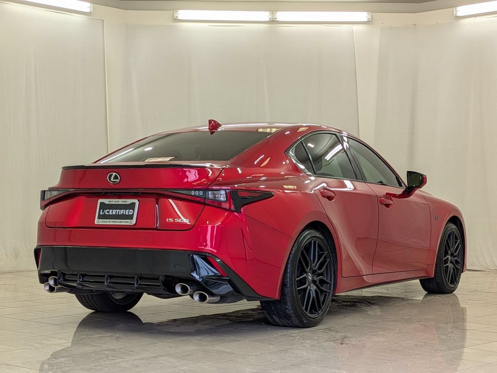 Certified 2023 Lexus IS 500 w/ Accessory Package 2 RWD image 9