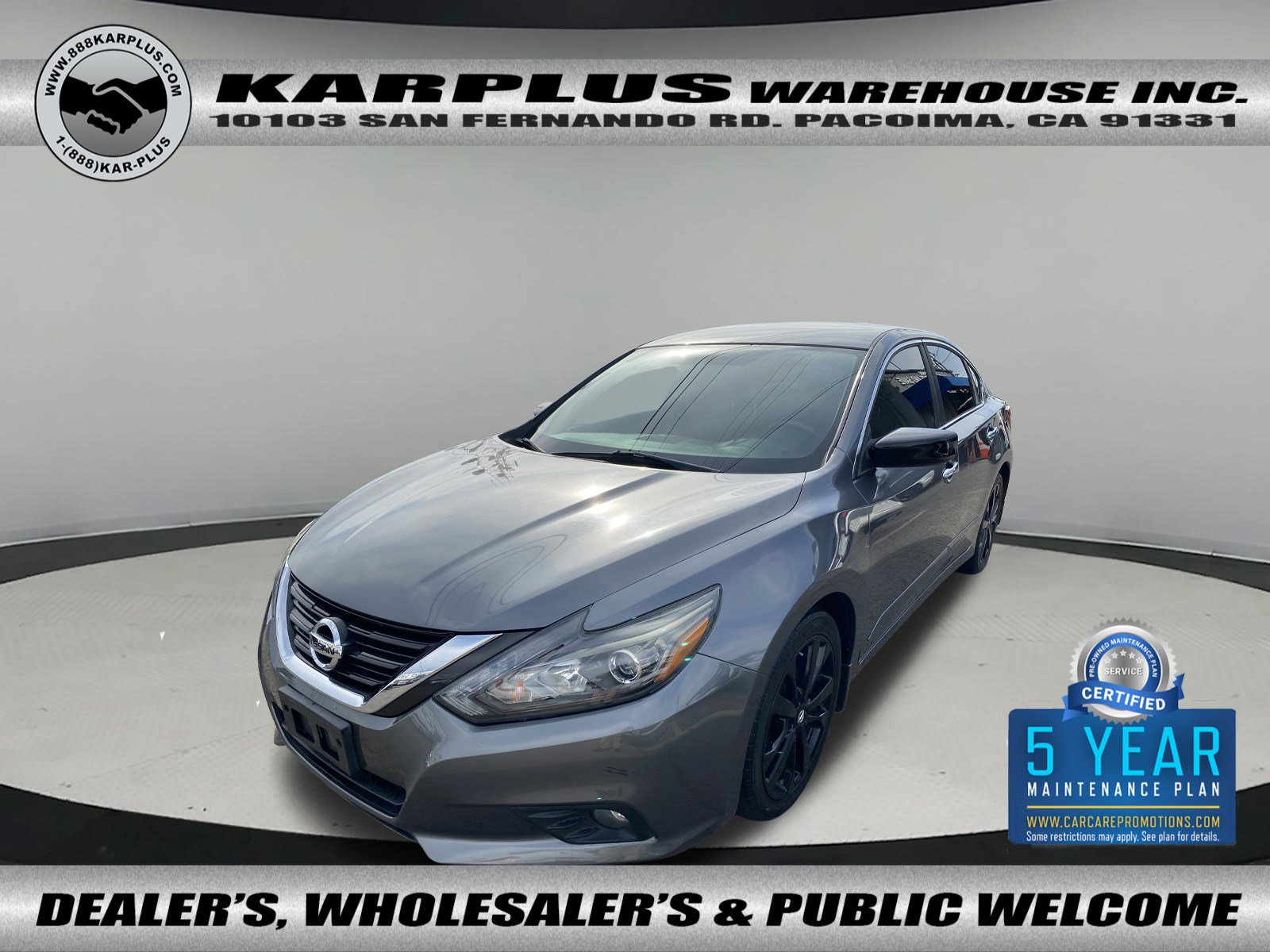 Used 2017 Nissan Altima 2.5 SR w/ Midnight Edition Package