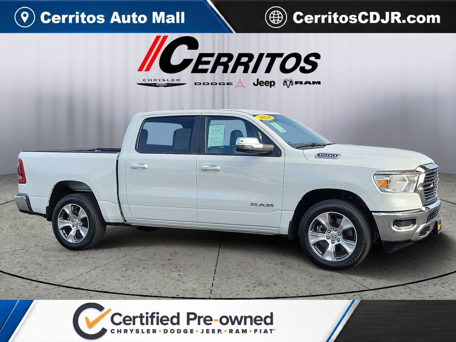 Certified 2024 RAM 1500 Laramie AWD/4WD image 1