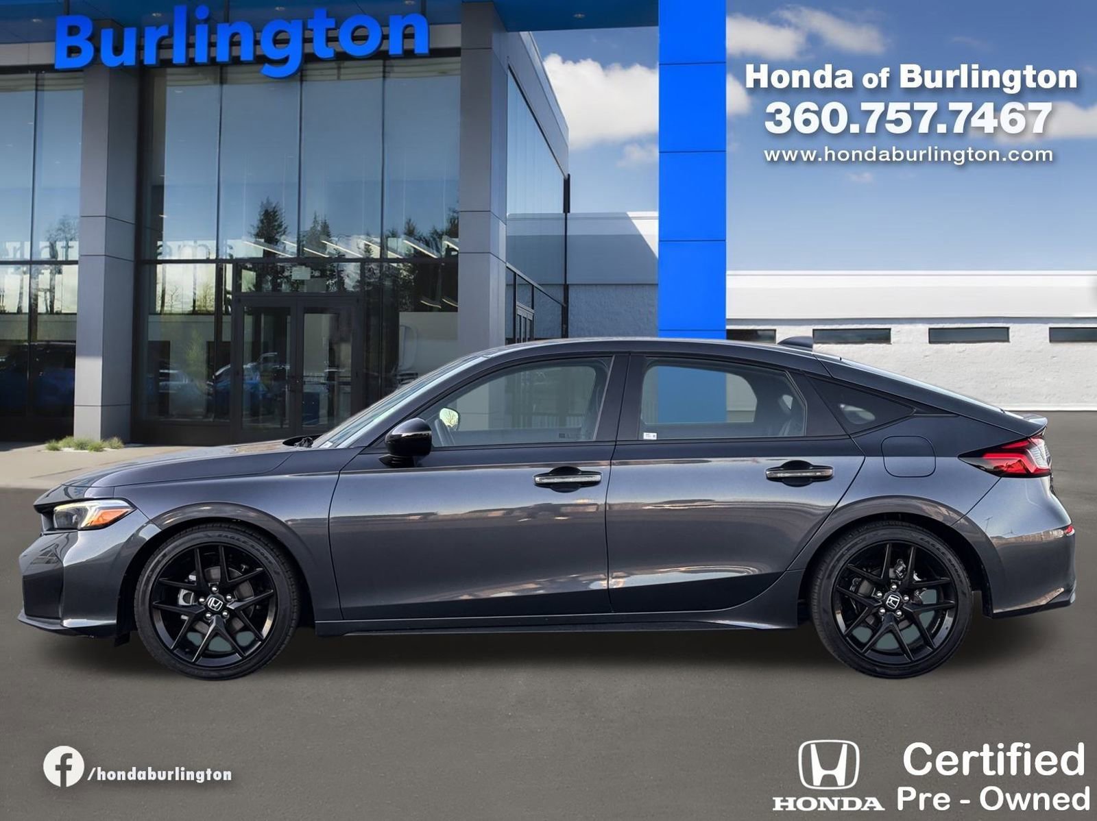 Certified 2025 Honda Civic Sport image 3