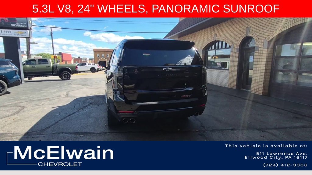 Used 2025 Chevrolet Tahoe RST w/ RST Capability Package AWD/4WD image 8