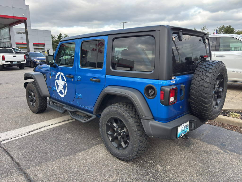 Used 2022 Jeep Wrangler Unlimited Sport image 3