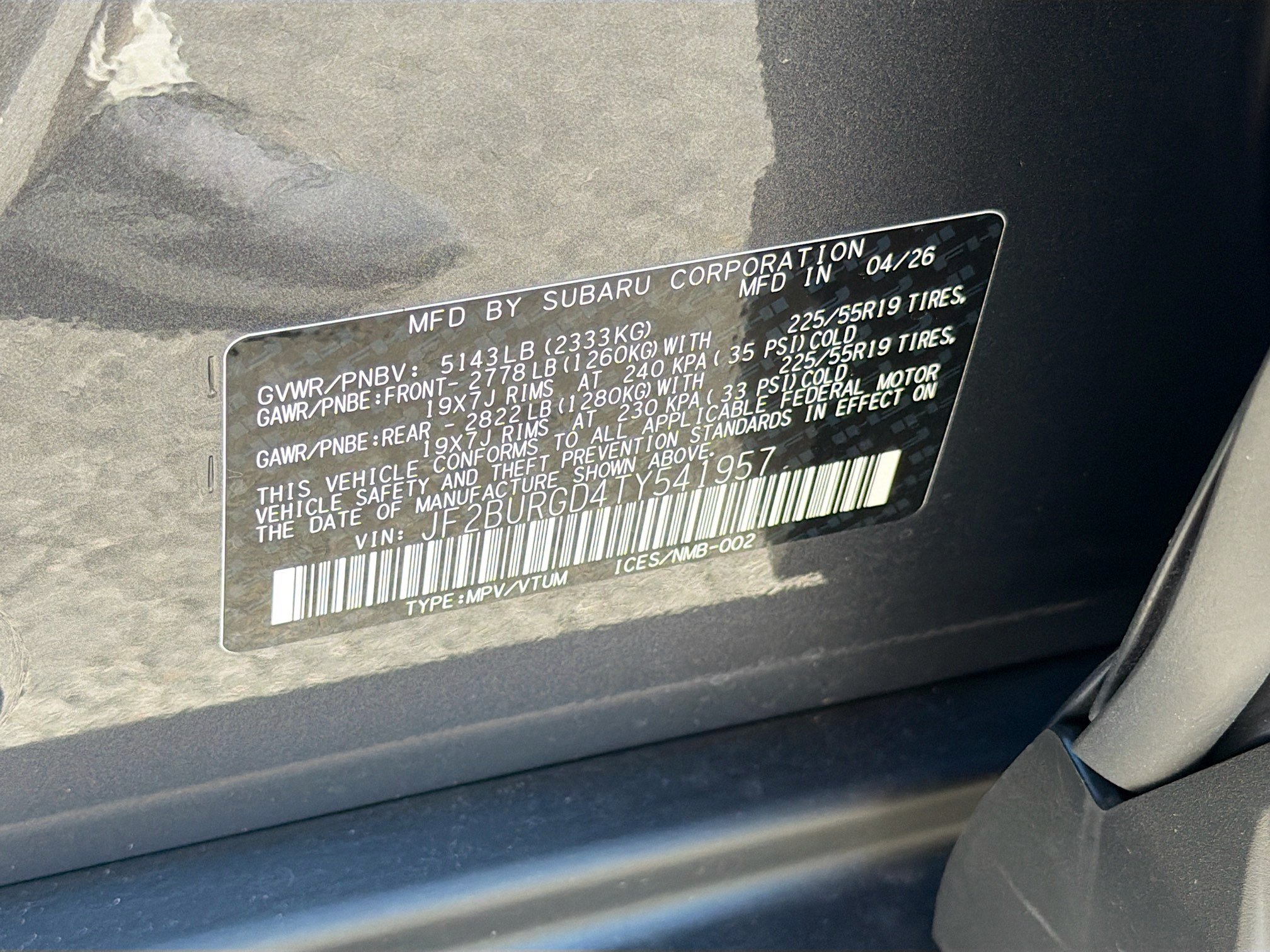 New 2026 Subaru Outback Limited XT AWD/4WD image 42
