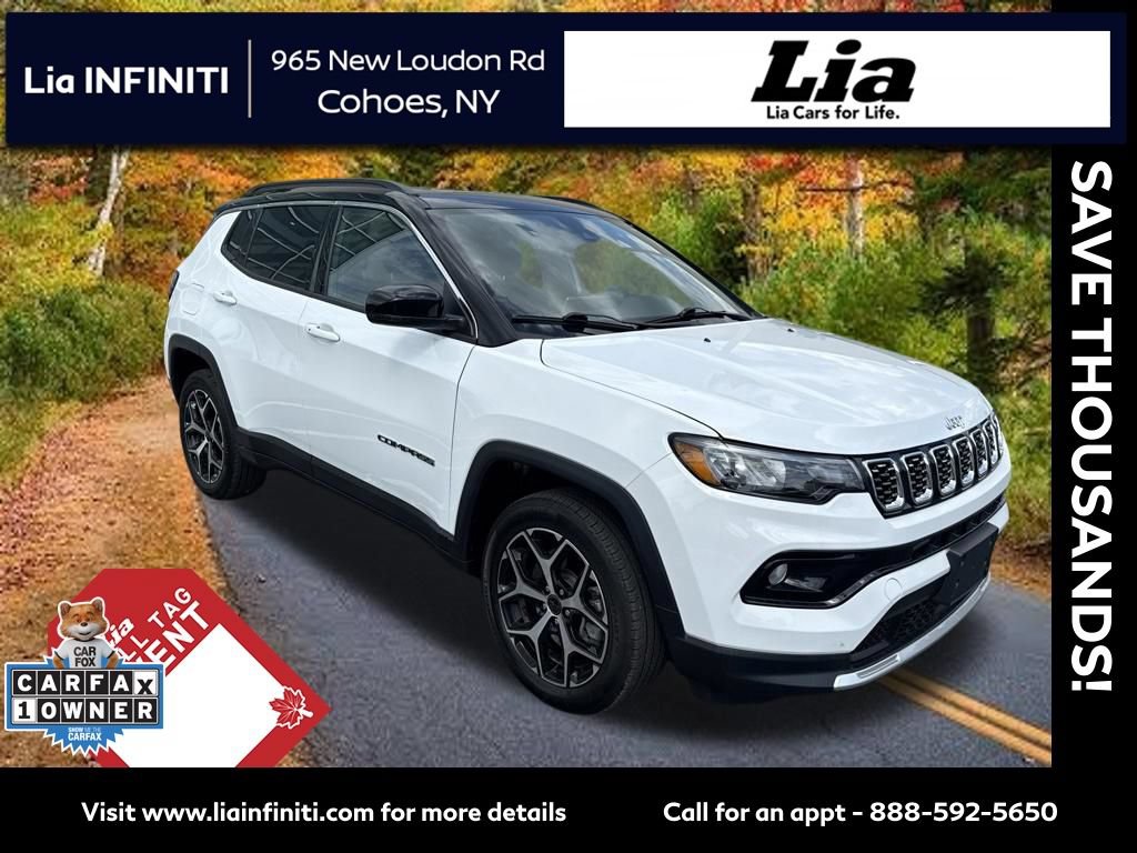 Used 2025 Jeep Compass Limited w/ Sun & Sound Group