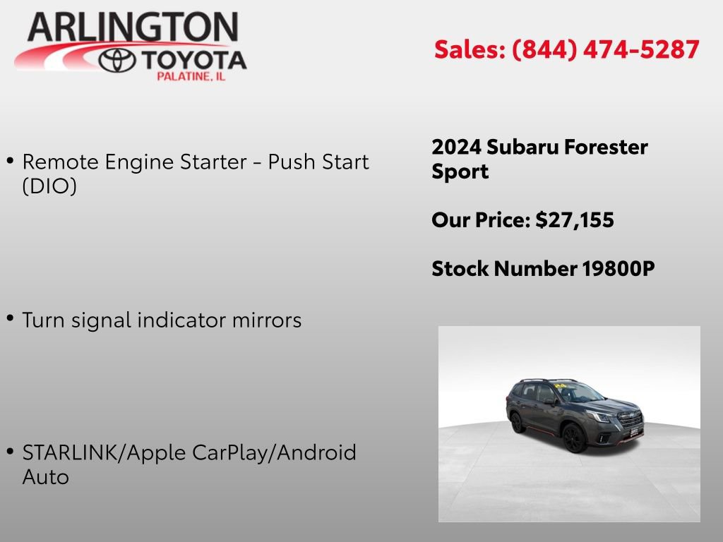Used 2024 Subaru Forester Sport image 3