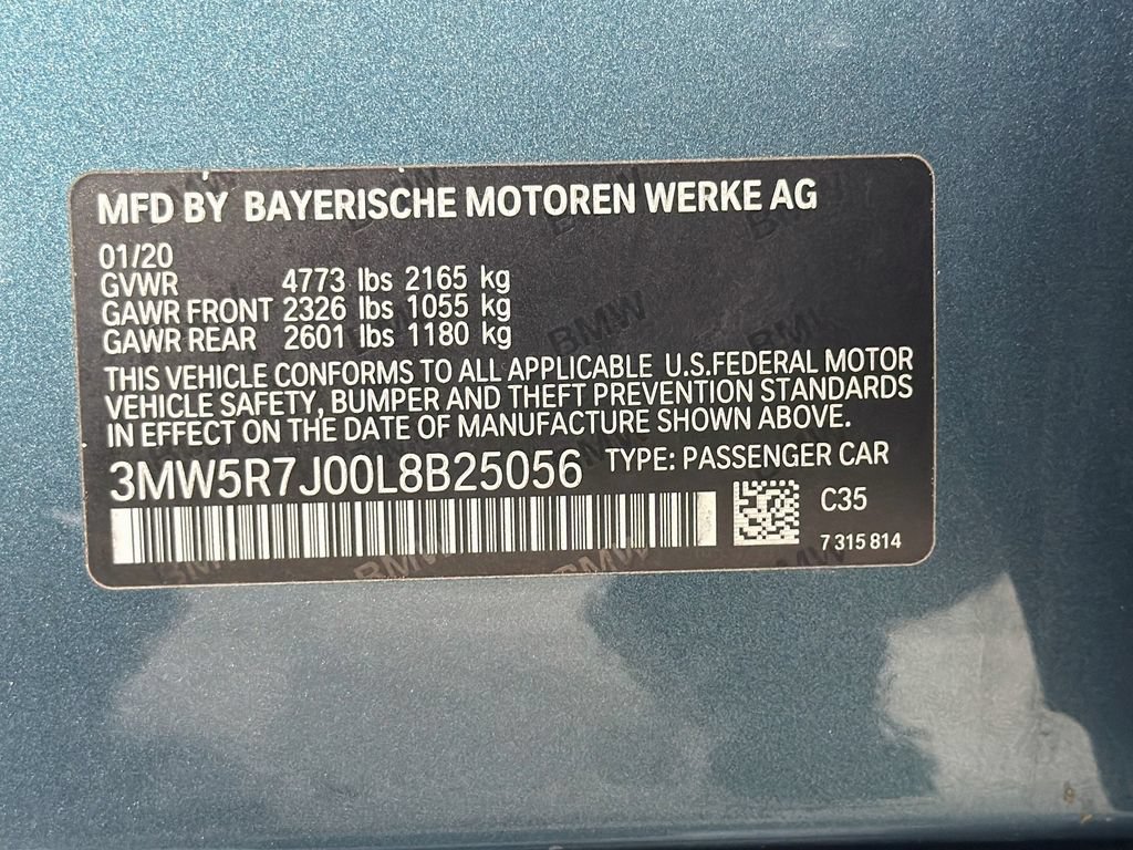 Used 2020 BMW 330i xDrive Sedan w/ Premium Package AWD/4WD image 34