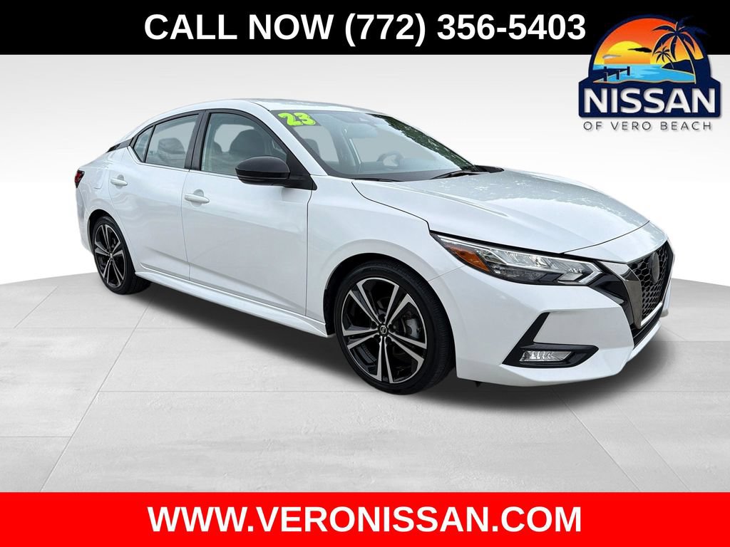 Used 2023 Nissan Sentra SR w/ Trunk Package FWD image 1