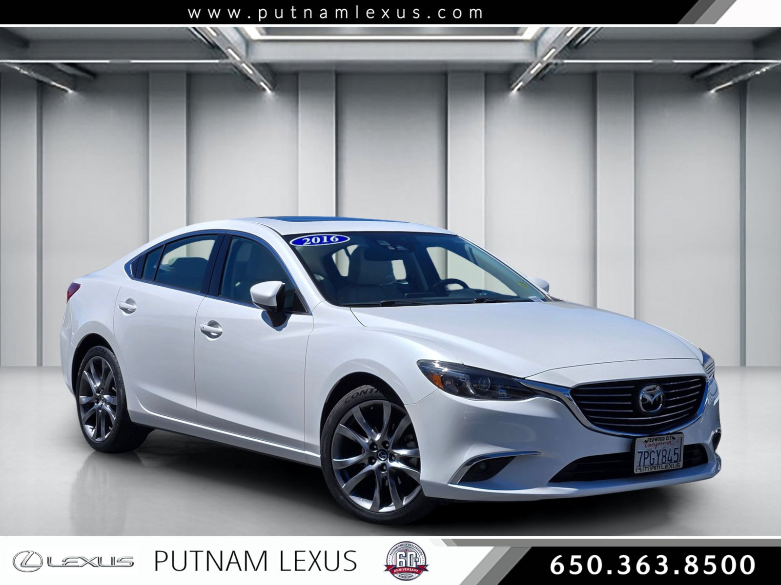 Used 2016 MAZDA MAZDA6 Grand Touring w/ GT Technology Package FWD image 1