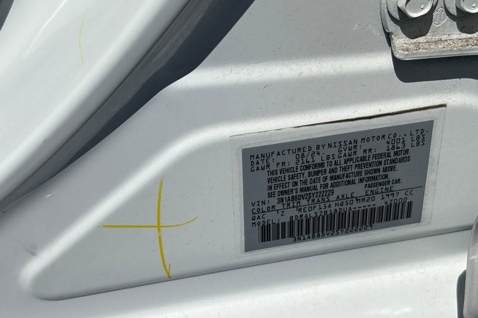 Certified 2025 Nissan Sentra SR w/ SR Premium Package FWD image 24