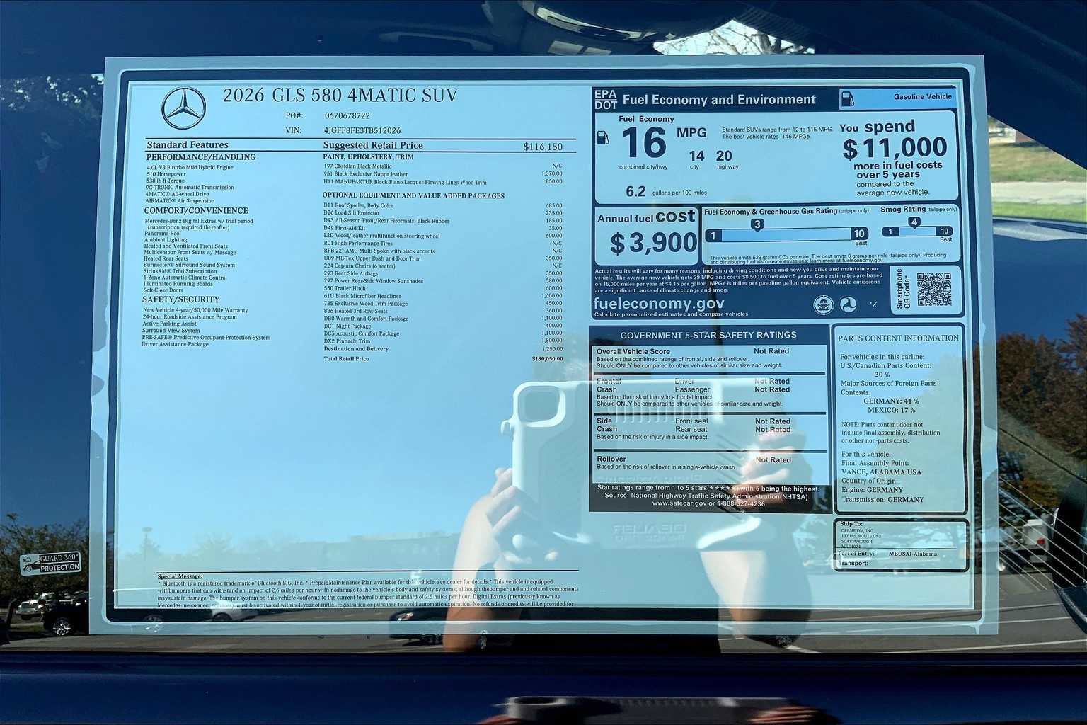 New 2026 Mercedes-Benz GLS 580 4MATIC image 26